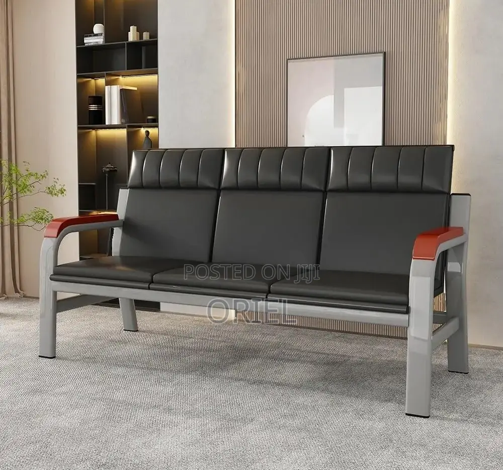 Office Bench : 5-Seater Executive Lobby Reception Sofa-Bench