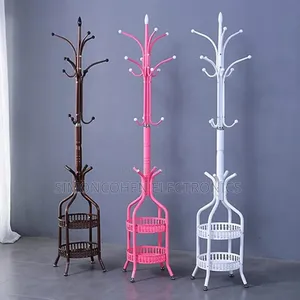 Free-standing Metal Coat Rack