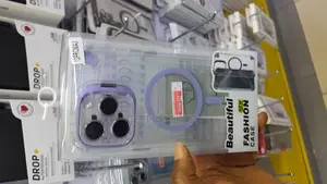 Nita iPhone 13 Pro Max Dual-Color Clear Magsafe Case With Lens Stand