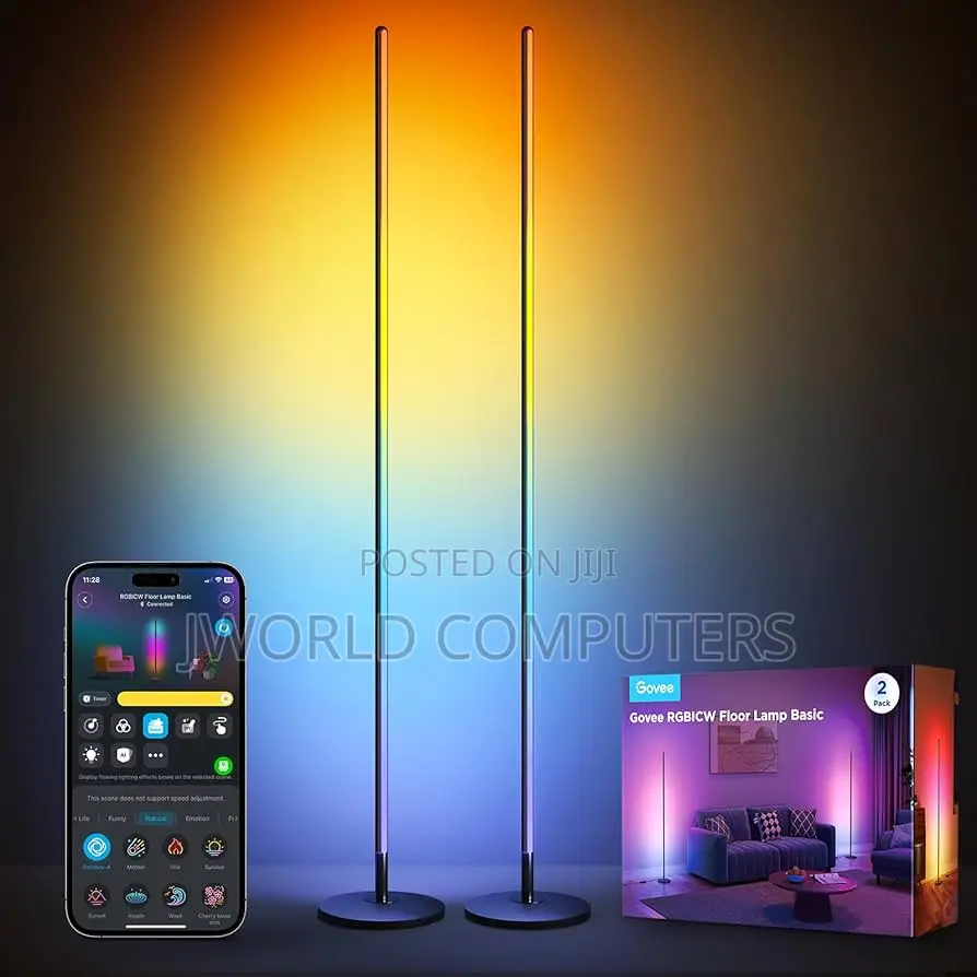 Govee Rgbicw Smart Corner Floor Lamp