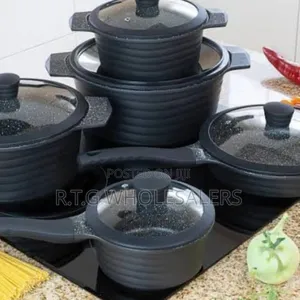 Edenburg 10-Piece Nonstick Cookware Set – Pots Pans Combo