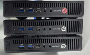 Desktop Computer HP EliteDesk 800 8GB Intel Core i5 SSD 256GB