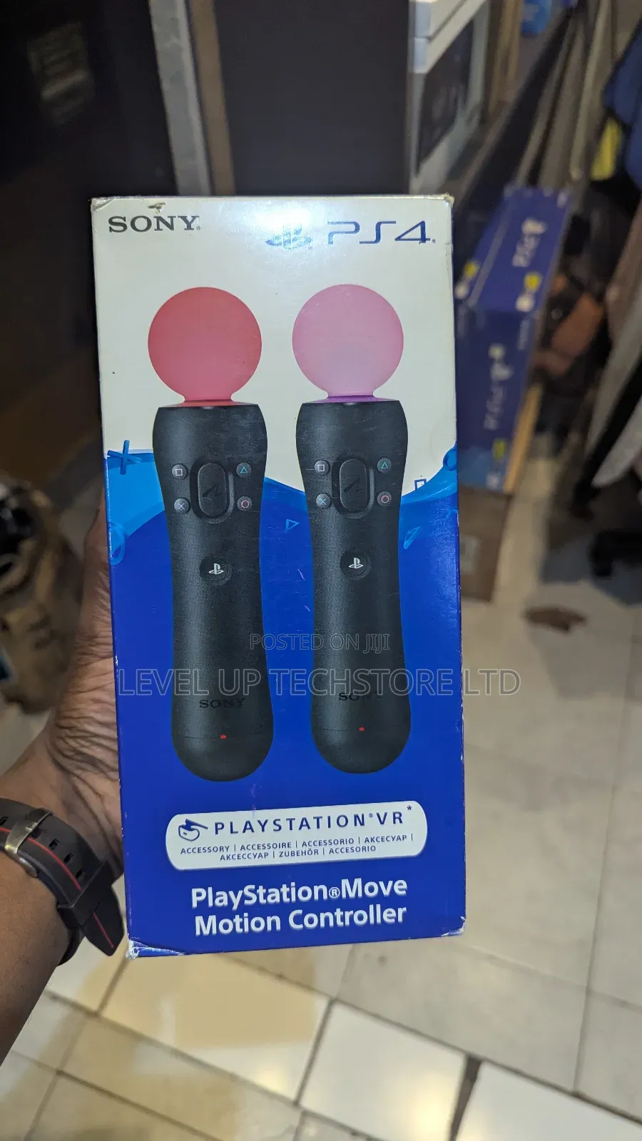 Sony Playstation Move Motion Controllers - Two Pack