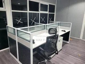 White New Reception Desk