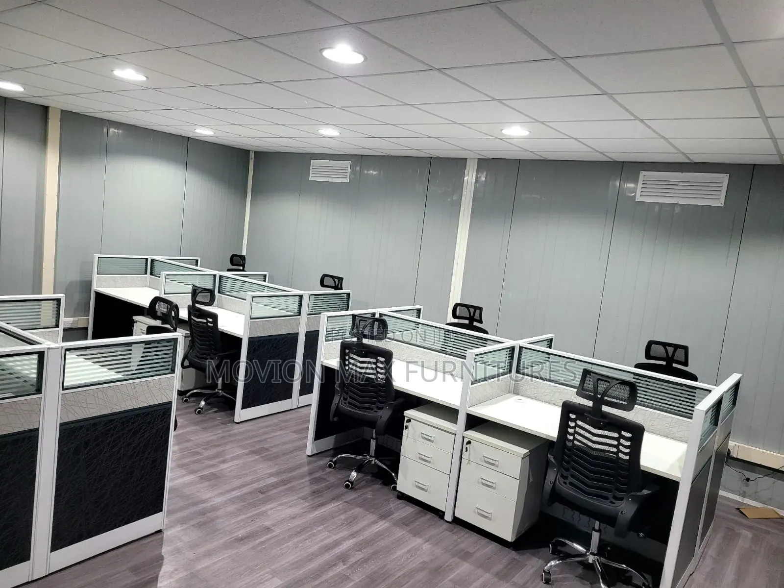 New White Reception Desk