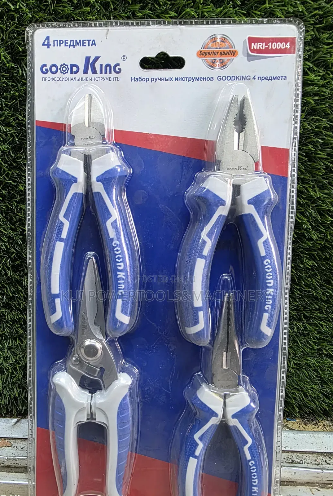Good King Plier Set Up