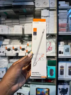 Porodo Smart Stylus Pen for Apple iPad (2018-2025), Magnetic Pencil