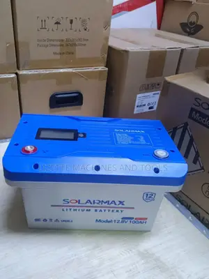 Solarmax 100ah Lithium Battery 12.8v