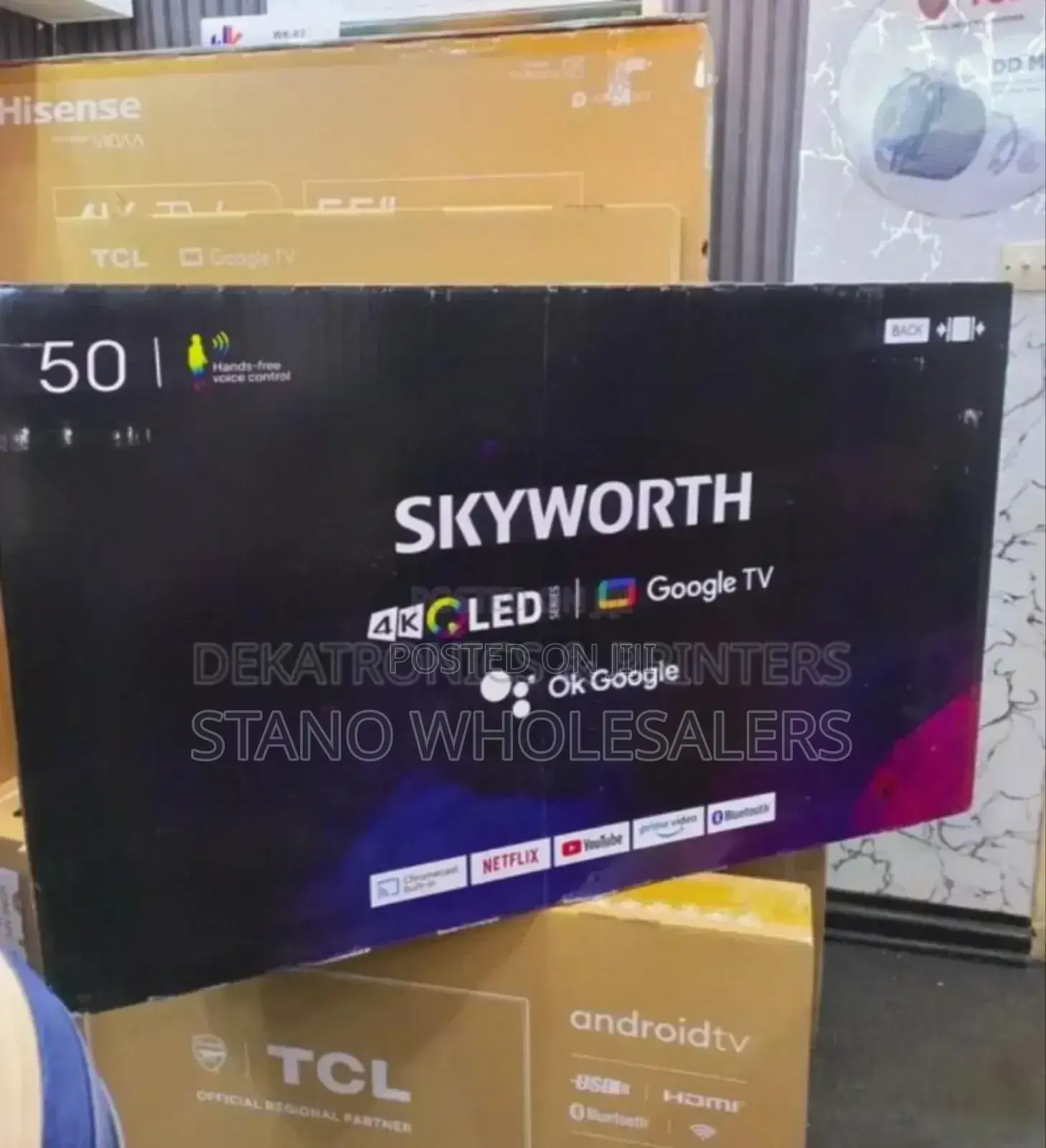 New Skyworth 50inch Smart Tv