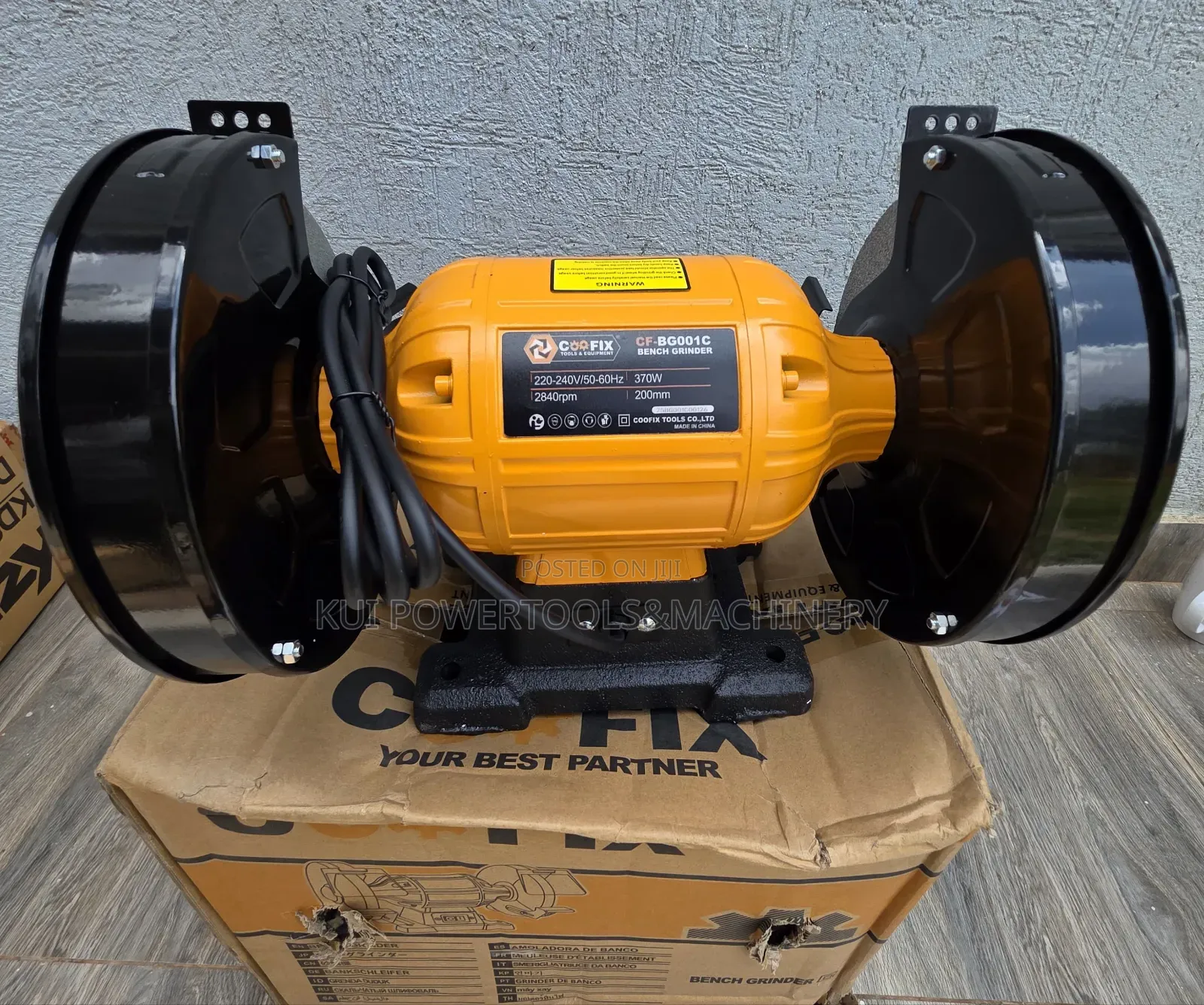 Coofix 5" Bench Grinder/ 125mm Bench Grinder