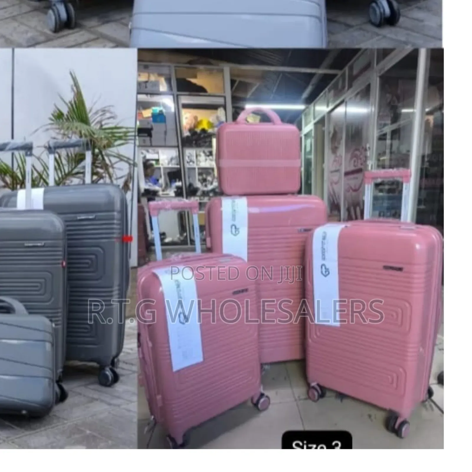 Unbreakable Medium Rubber Suitcase – Durable Travel Gear