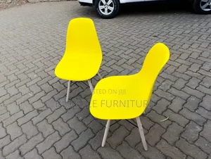 Yellow Plastic Eames Chair