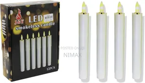 Plastic Led  Battery Operated Candles