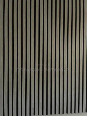 Slat Wood Acoustic Panel: 2400x600x21mm