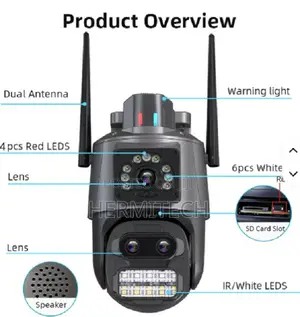 Anti-Theft Night Vision Wireless Solar CCTV Camera Outdoor