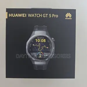 The Huawei Watch Gt 5 Pro Smartwatch.