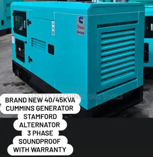 40/45kva Cummins Diesel Generator With Stamford Alternator 3 Phase