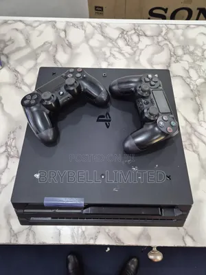 Playstation 4 Pro 1tb With 2 Games and 2 Controllers