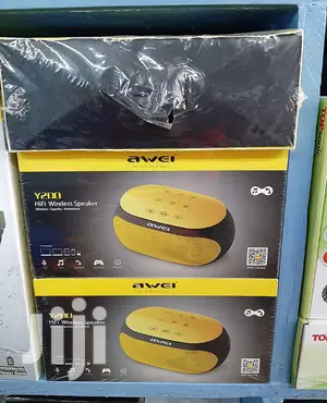 Awei Y 200 Portable Stereo Bluetooth Speaker.
