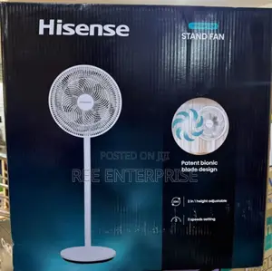 16 Inches Hisense Standing Fan With Fan Power Saving 65%