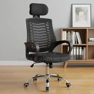 Swivel Height Adjustable Mesh Headrest Chair