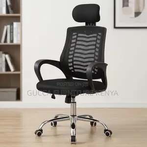 Swivel Height Adjustable Mesh Headrest Chair