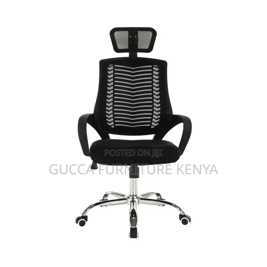 Swivel Height Adjustable Mesh Headrest Chair