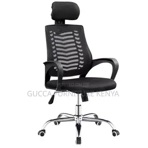Swivel Height Adjustable Mesh Headrest Chair