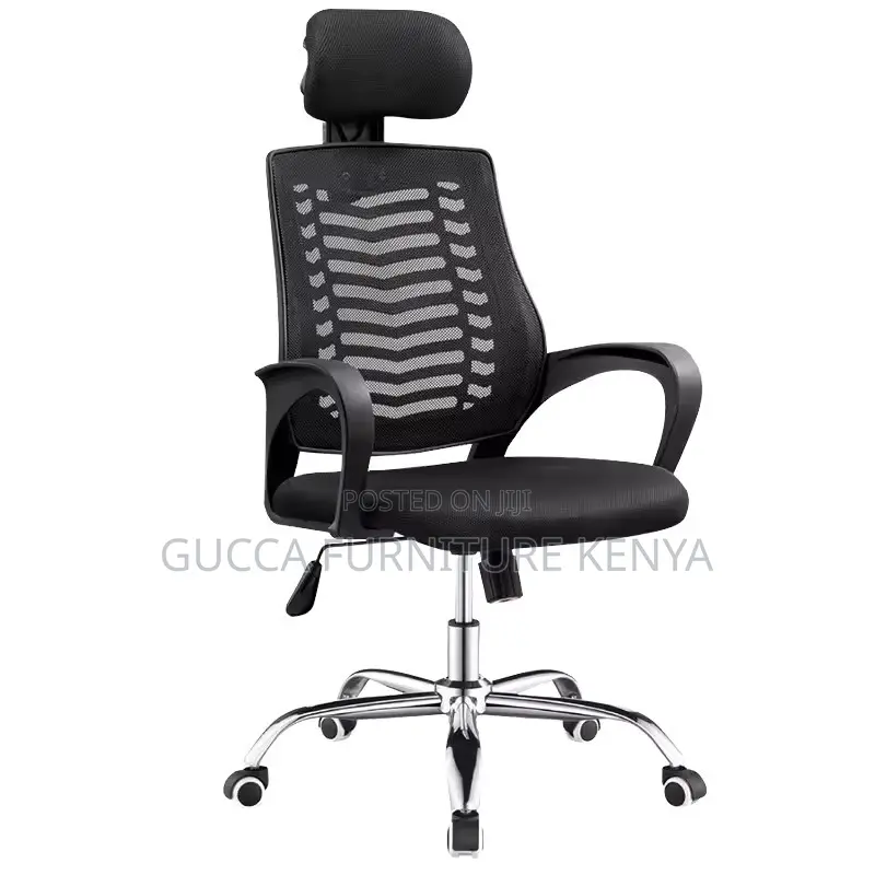 Swivel Height Adjustable Mesh Headrest Chair
