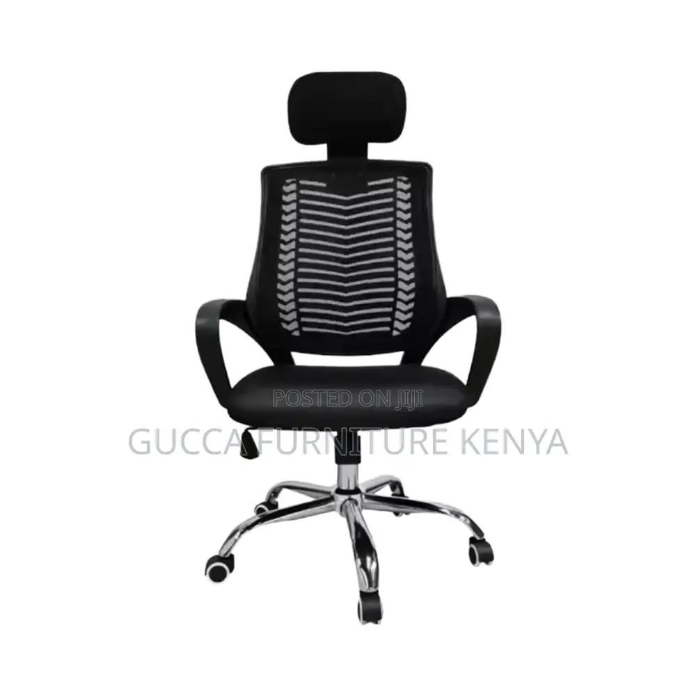 Swivel Height Adjustable Mesh Headrest Chair