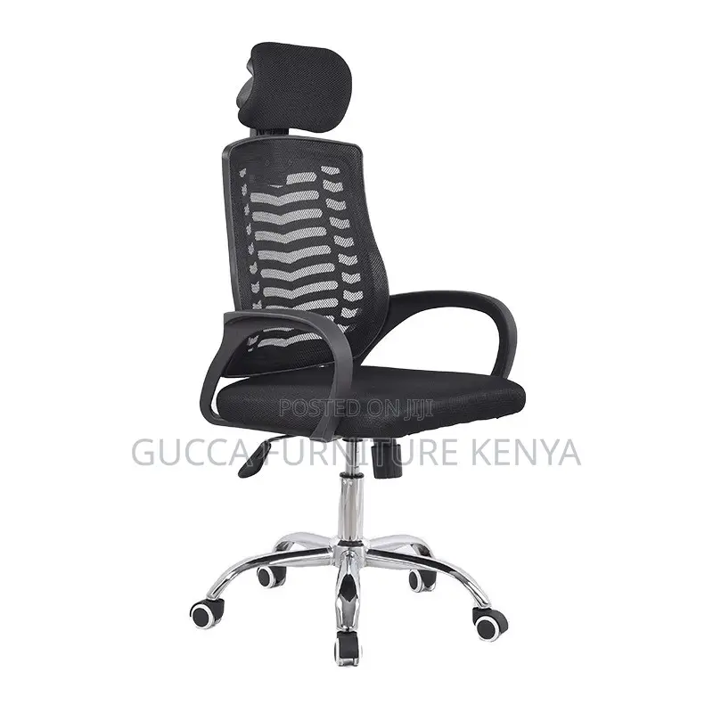Swivel Height Adjustable Mesh Headrest Chair
