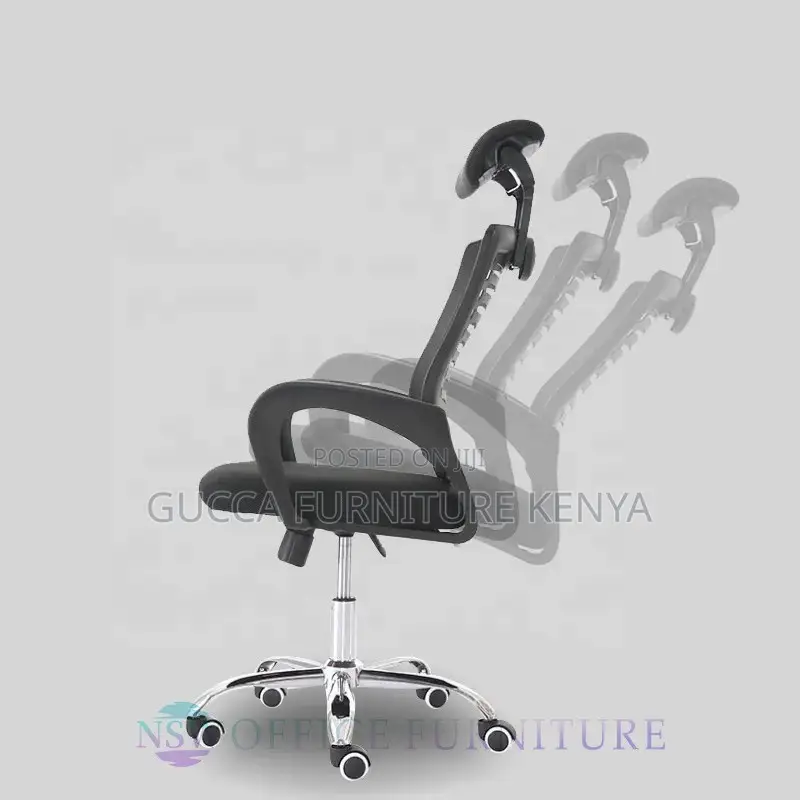 Swivel Height Adjustable Mesh Headrest Chair