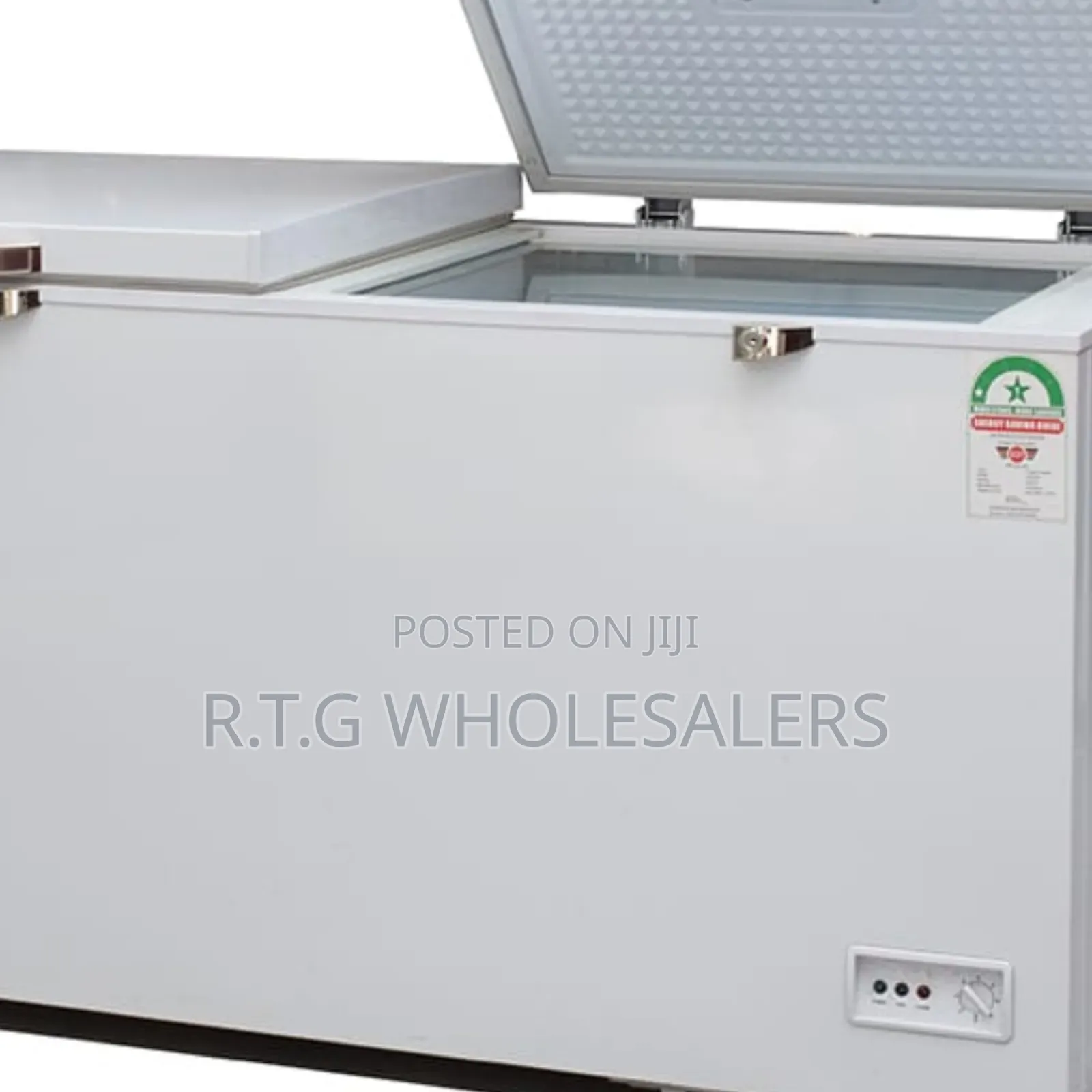  Spacious Ramtons 431 L Double Door Chest Freezer