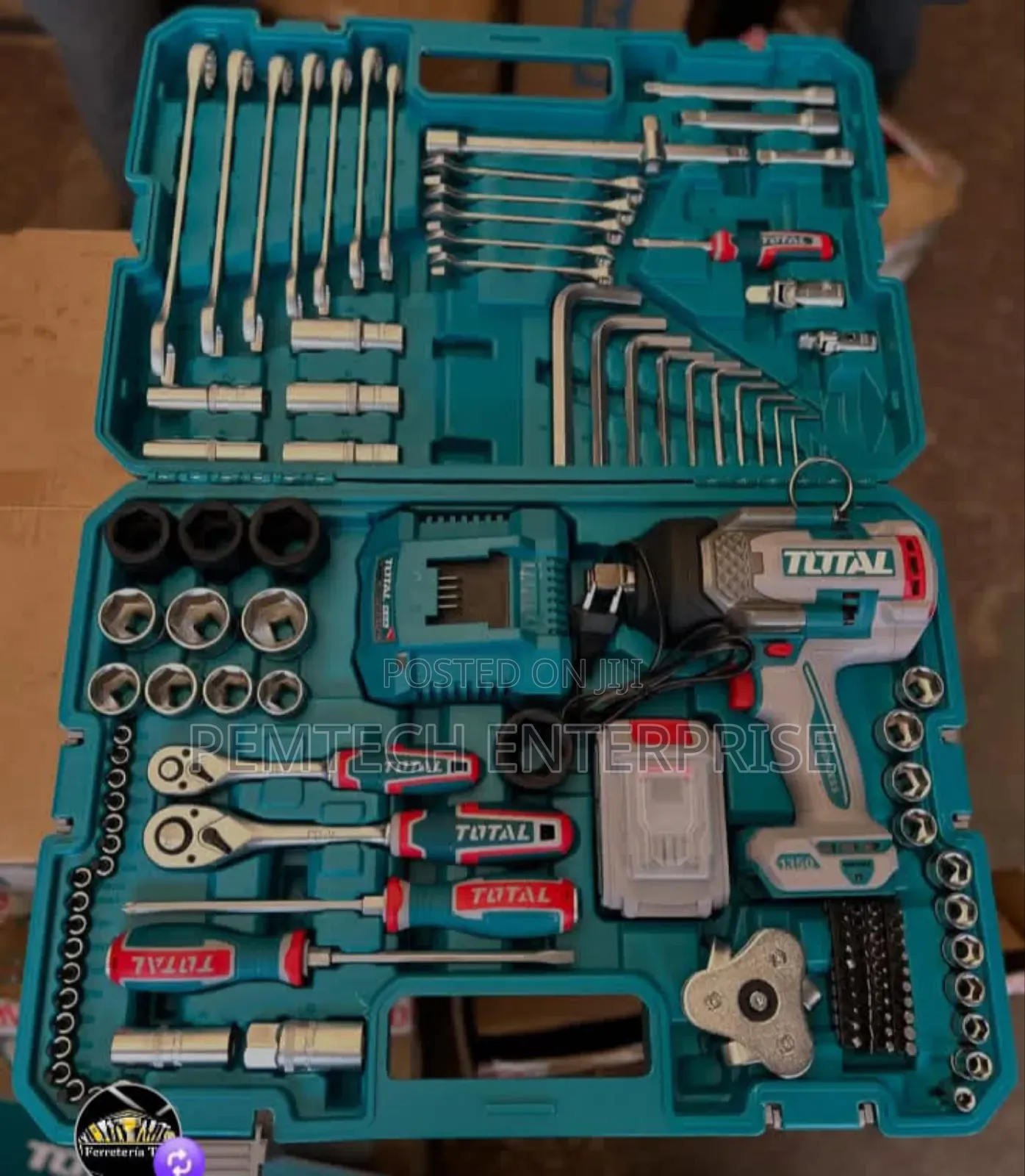 Cordless Impact Wrench Tool Set