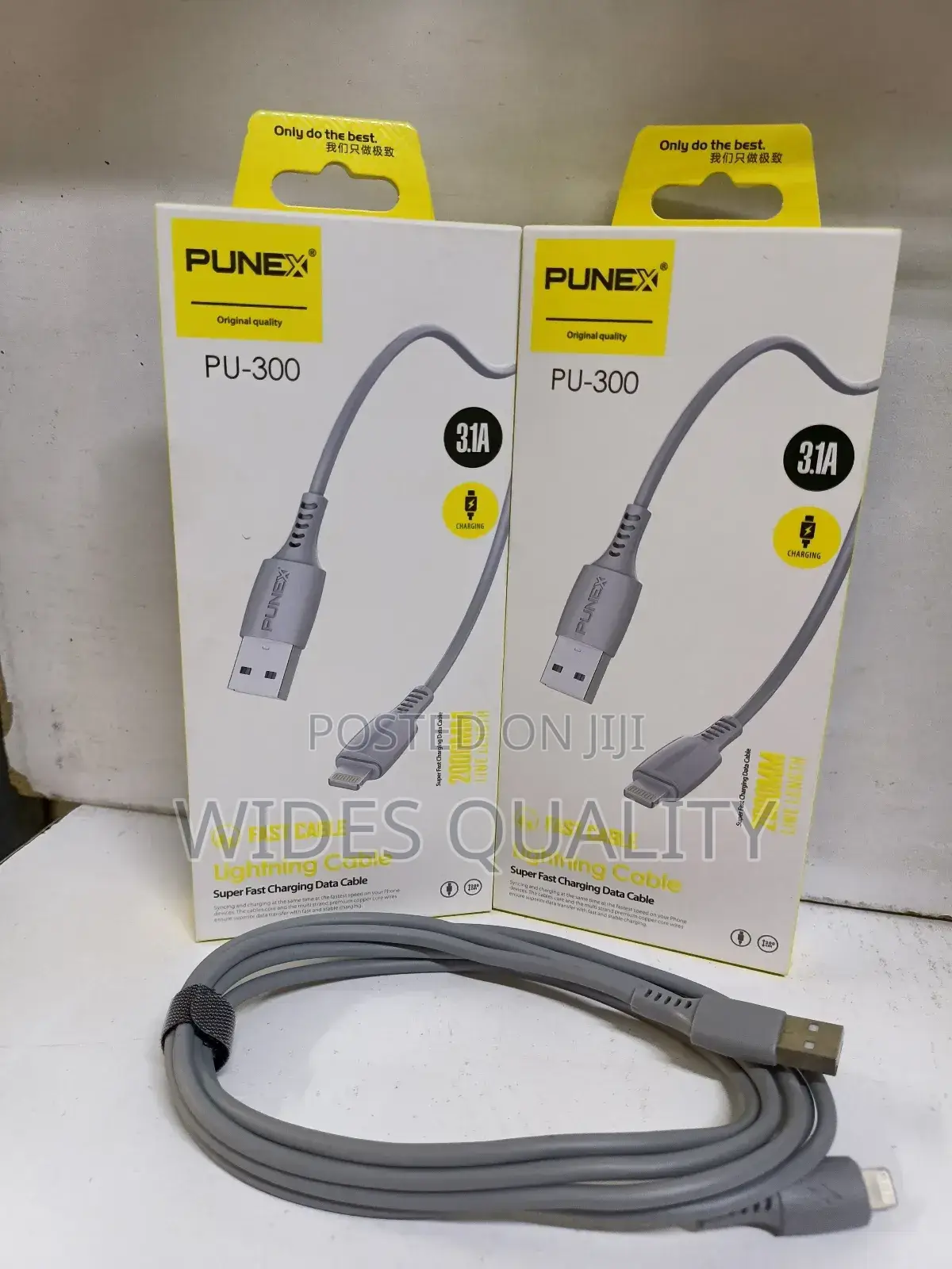 Punex Lightning to Usb-a Data Cable (Model Pu-300) for Fast Charging.