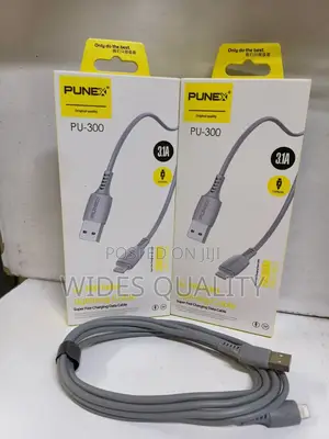 Punex Lightning to Usb-a Data Cable (Model Pu-300) for Fast Charging.