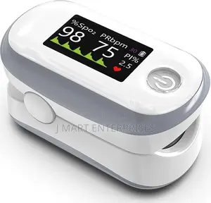 Pulse Oximeter, 4 Color Oled Display Oxygen Monitor Fingertip