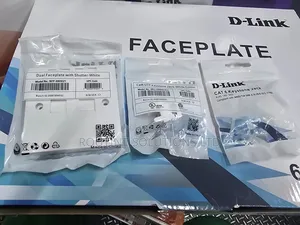D-Link 2 Port Faceplate Cat6 Module