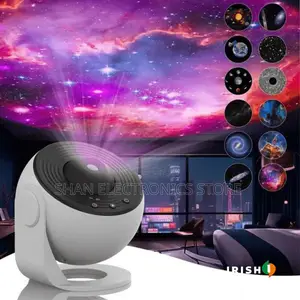 12 in 1 Planetarium Galaxy Star Projector for Bedroom Decor, 360°