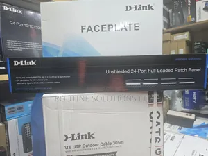 Dlink Unshielded 24 Port Full-Loaded Patch Panel