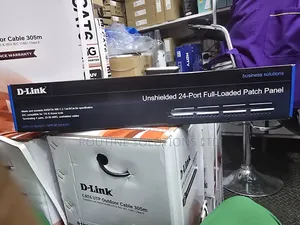 D-Link Cat6 24 Port Patch Panel