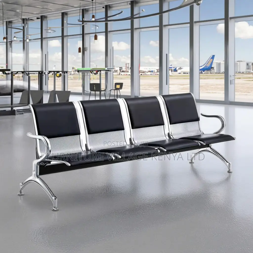 Office Bench ; 4-seater Reception Office Bench