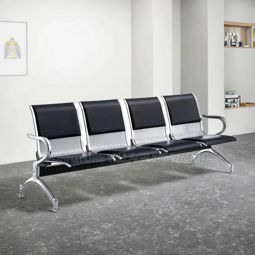 Office Bench ; 4-seater Reception Office Bench