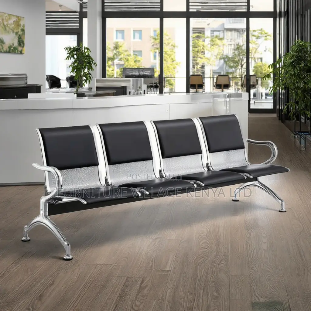 Office Bench ; 4-seater Reception Office Bench