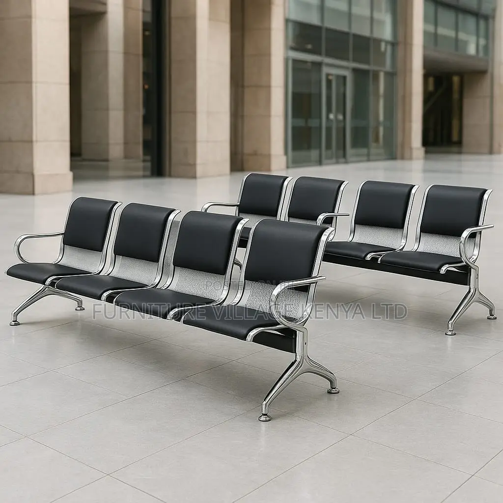 Office Bench ; 4-seater Reception Office Bench