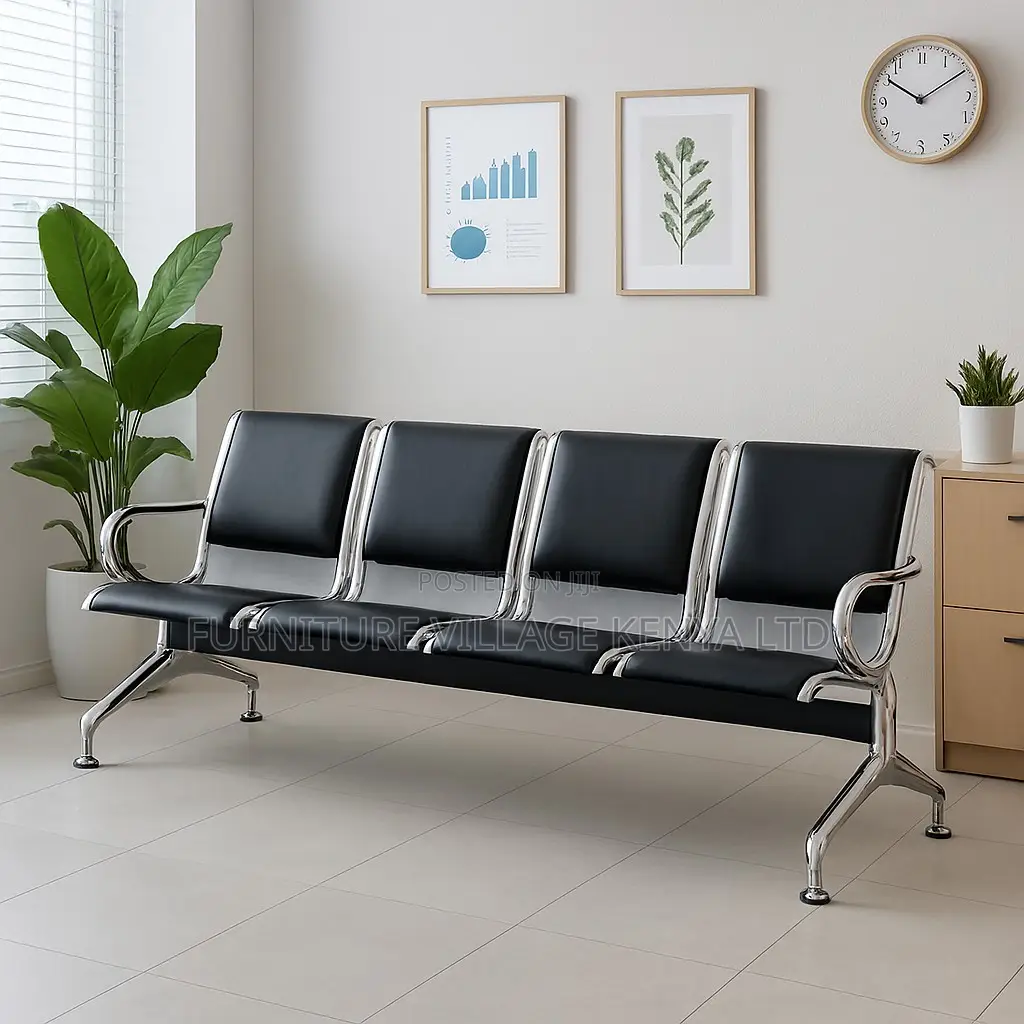 Office Bench ; 4-seater Reception Office Bench