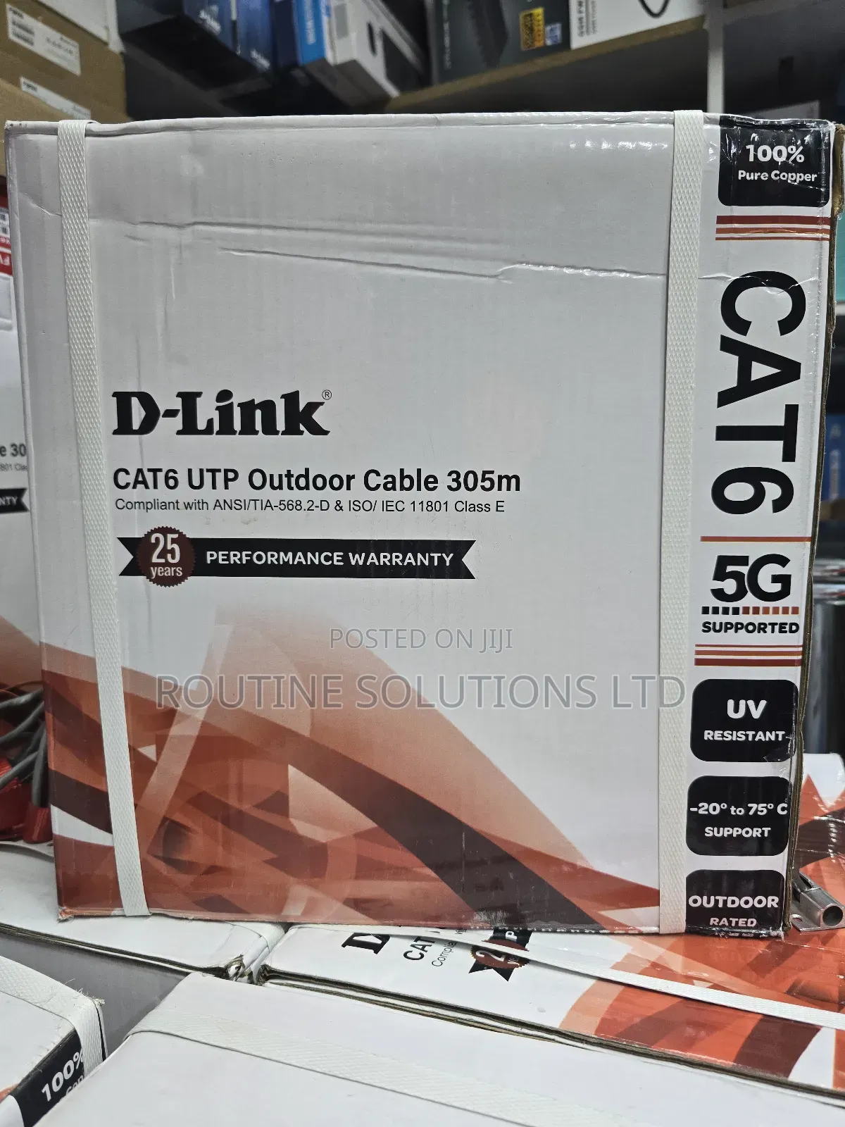 Dlink Cable Cat6 Outdoor 305m Roll