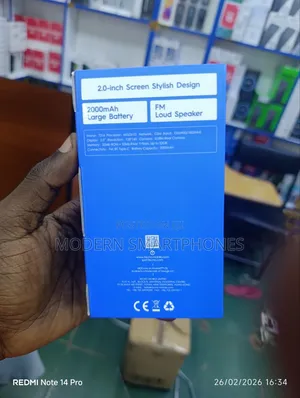 New Tecno T316 Black