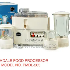 Primdale 4‐In‐1 Juicer Blender Grinder and Mill Kitchen Processor