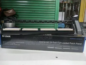 Dlink Patchpannel 24port Cat 6 Unshielded Full Loaded